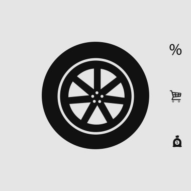 tekerlek işareti simgesi