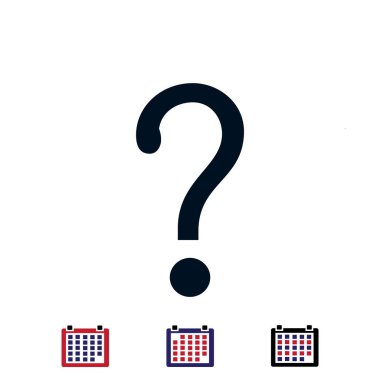 Soru işareti simgesi simgesi