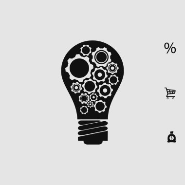 ampul simgesi tasarım