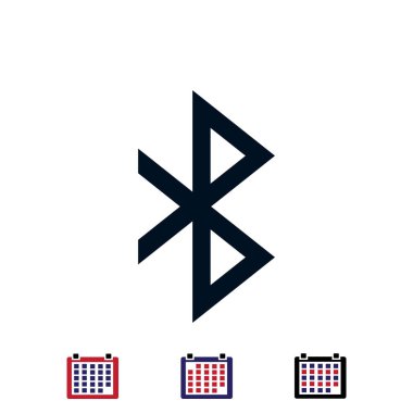 düz bluetooth simgesini