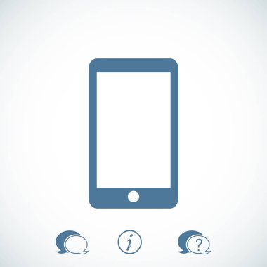 düz telefon simgesi