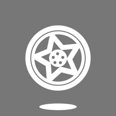 tekerlek işareti simgesi