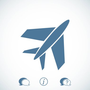 Düzlem Düz Simgesi