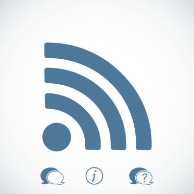 Podcast işareti simgesi