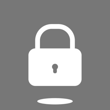 Kilit simgesi tasarım