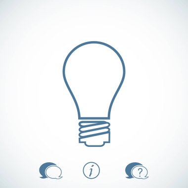 ampul simgesi tasarım