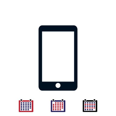 düz telefon simgesi