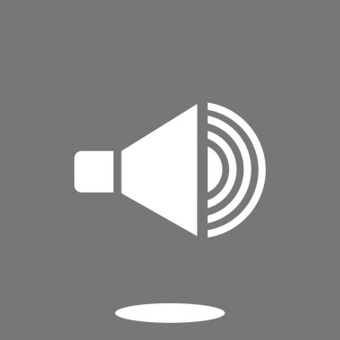 hoparlör işareti simgesi