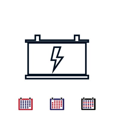 Pil simgesinin tasarım