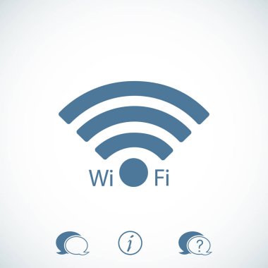 düz kablosuz simgesi