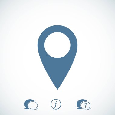 Harita iğne simgesi