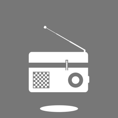 Düz radyo simgesi