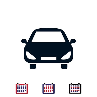 Tasarım araba simgesinin