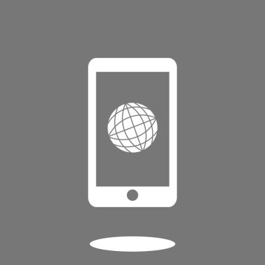 düz Smartphone simgesi