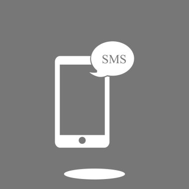 Cep telefonu sms simgesi