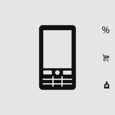 düz telefon simgesi