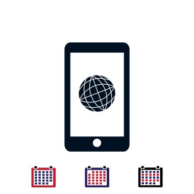 düz Smartphone simgesi