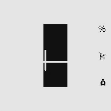Tasarım buzdolabı simgesinin