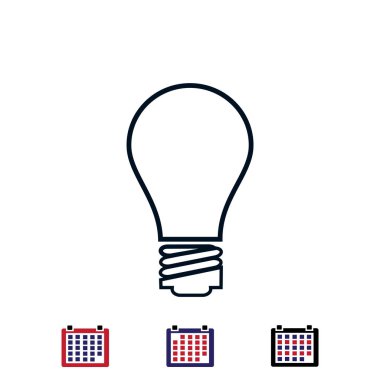 ampul simgesi tasarım