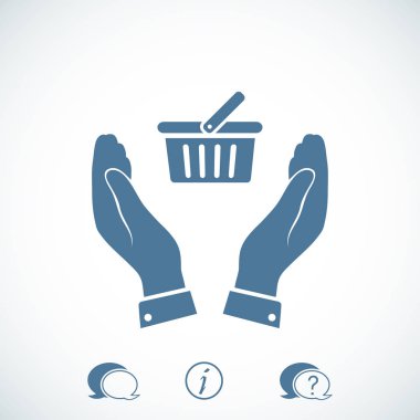 Tasarım sepet simgesi