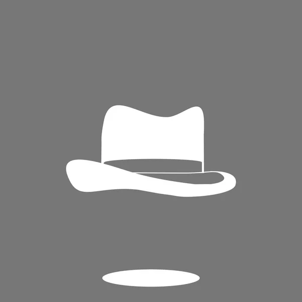Ícone de sinal do chapéu — Vetor de Stock
