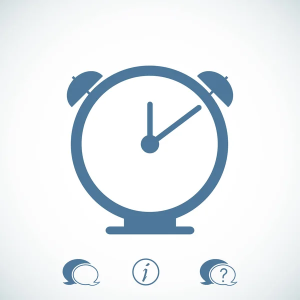 Návrh ikona hodin — Stockový vektor