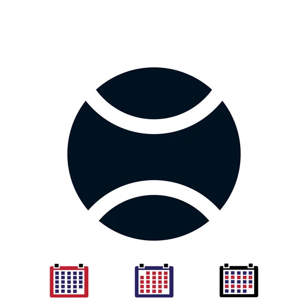 Diseño del icono de la bola — Archivo Imágenes Vectoriales