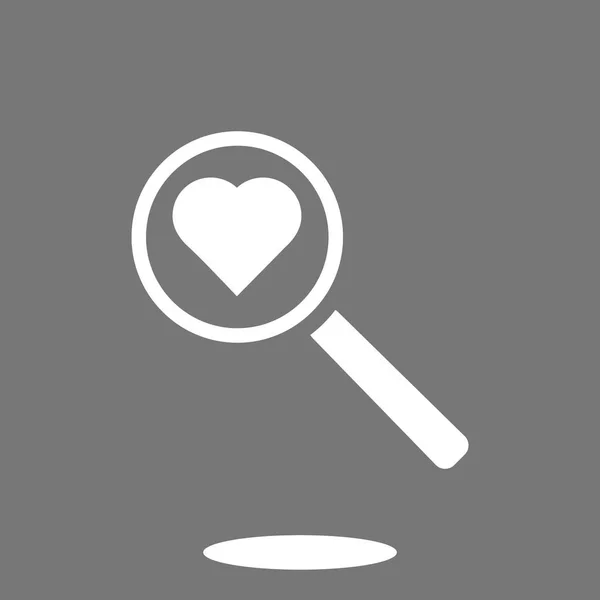 Diseño del icono del corazón — Vector de stock