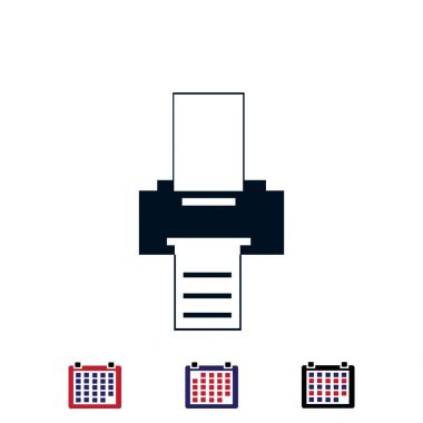 Yazıcı işareti simgesi