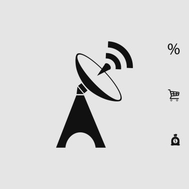 uydu anten simgesi