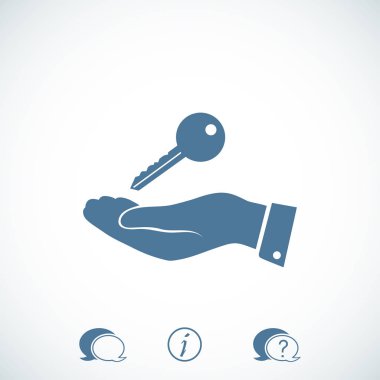 Anahtar ikonu tasarımı