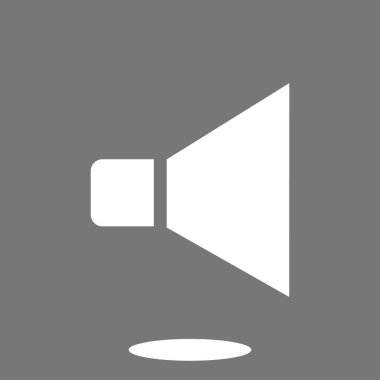 hoparlör işareti simgesi