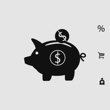 Domuz kumbarası simgesi