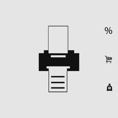 Yazıcı işareti simgesi