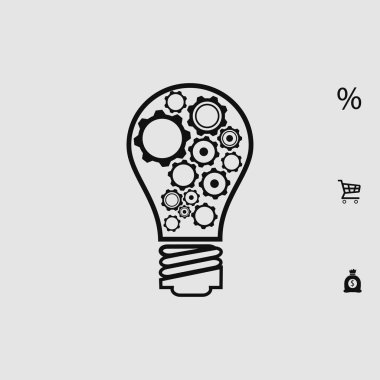 ampul simgesi tasarım