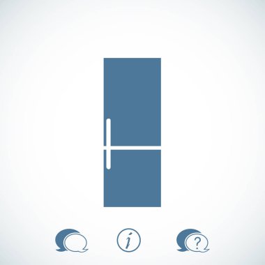 Tasarım buzdolabı simgesinin