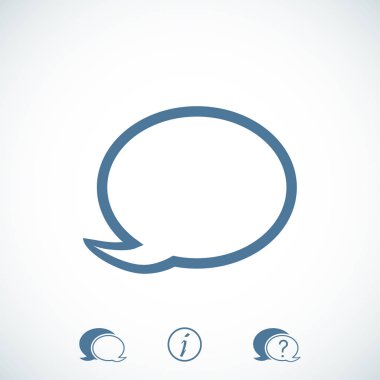 konuşma balonu simgesi