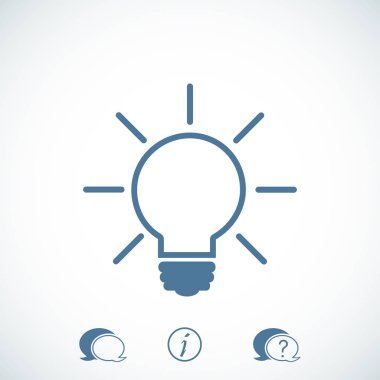 ampul simgesi tasarım