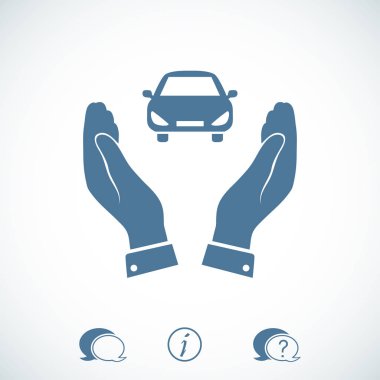 Tasarım araba simgesinin