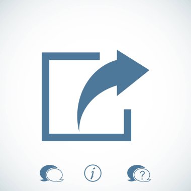 Paylaşım işareti simgesi