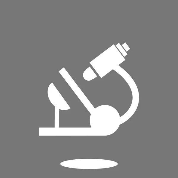 Microscoop teken pictogram — Stockvector