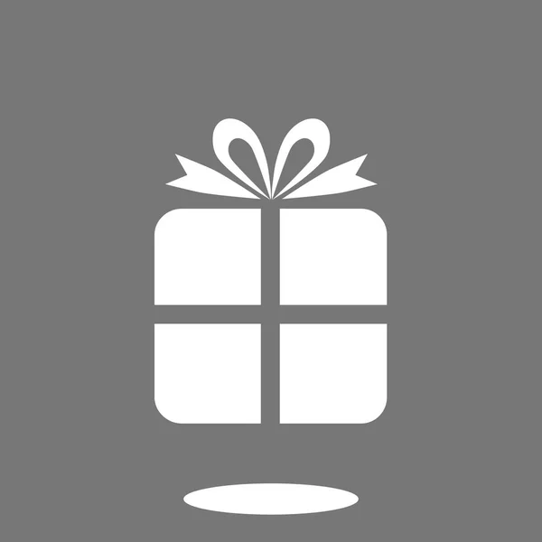 Icono de caja de regalo — Vector de stock