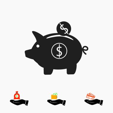 Domuz kumbarası simgesi