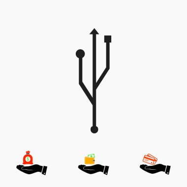 USB işareti simgesi