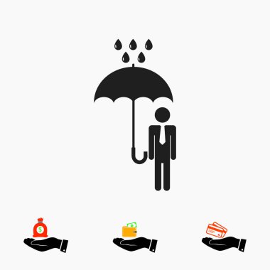 şemsiye işareti simgesi