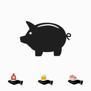 Domuz kumbarası simgesi