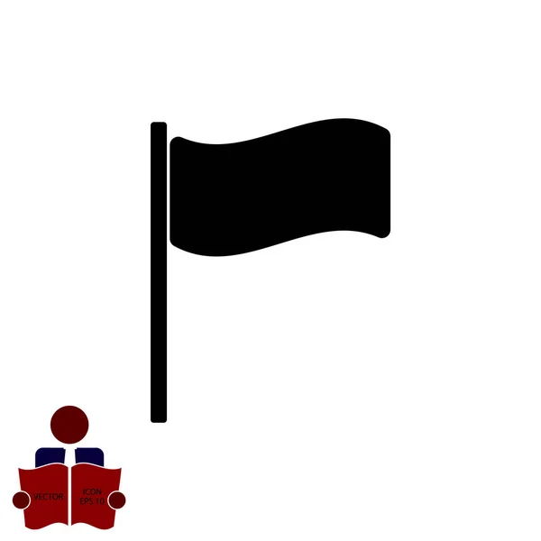 Flaga ikona znak — Wektor stockowy