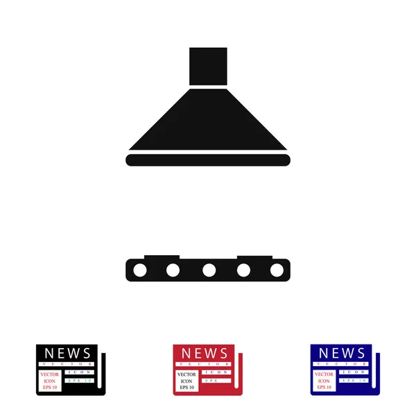 Keuken en koken pictogram — Stockvector