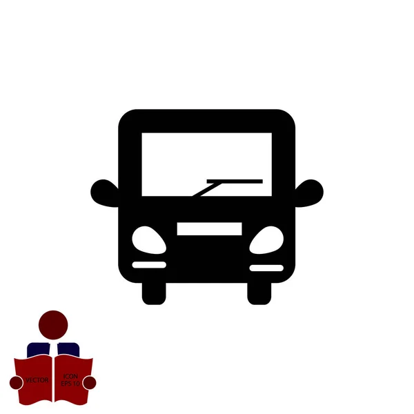 Bus teken pictogram — Stockvector