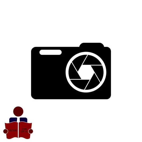 Camerasymbool teken — Stockvector